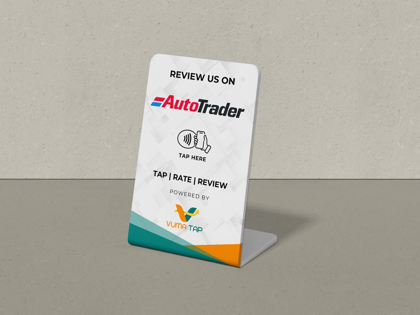 Custom Branded VumaTap NFC Stands