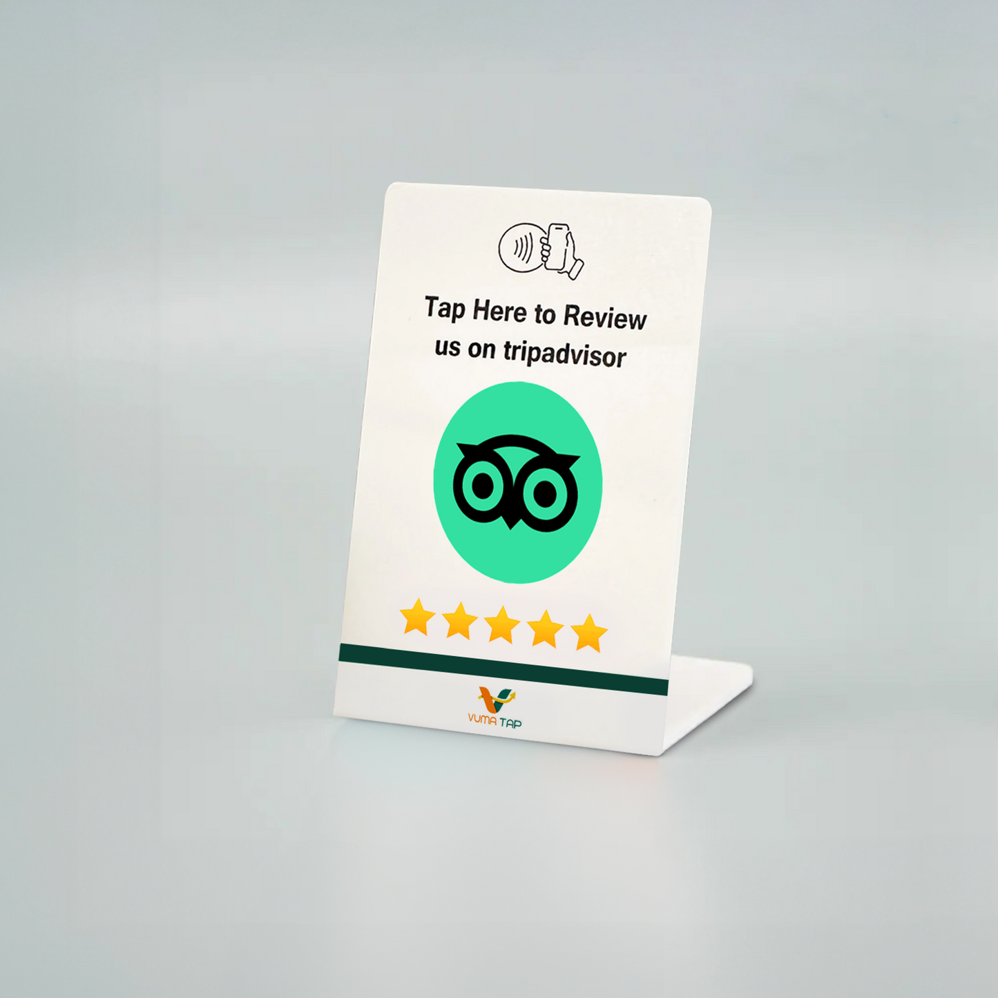 VumaTap NFC Trip Advisor Display Stand