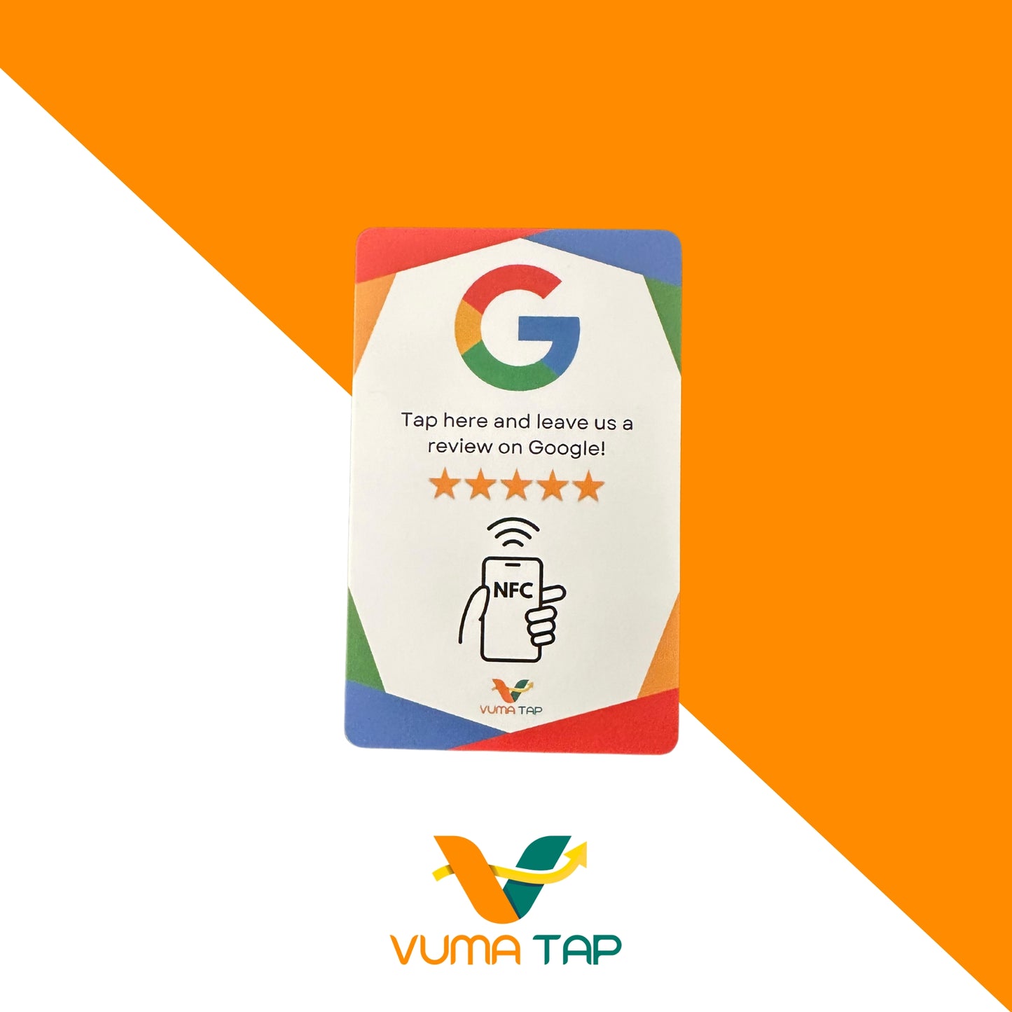 VumaTap NFC Google Review Card