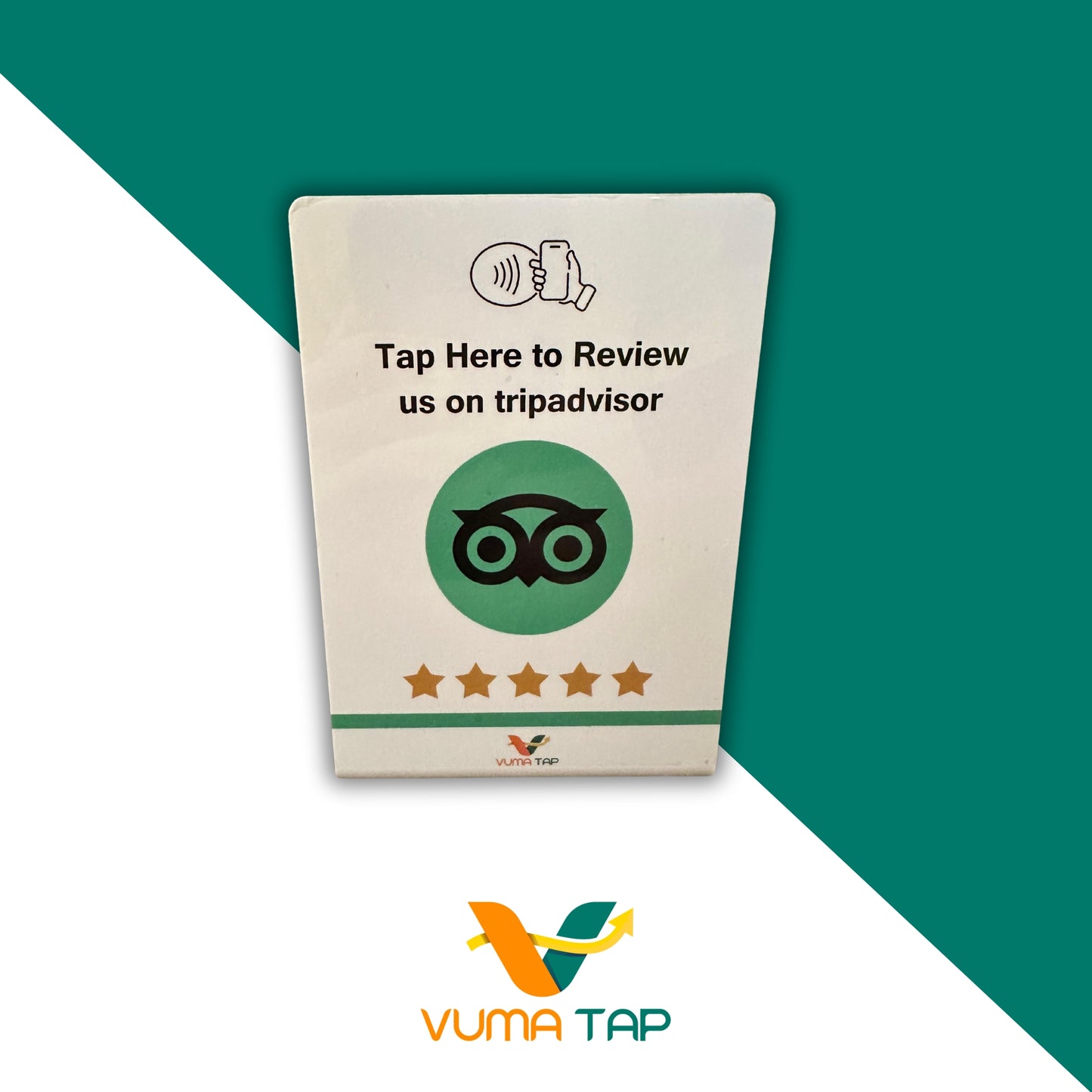 VumaTap NFC Trip Advisor Display Stand