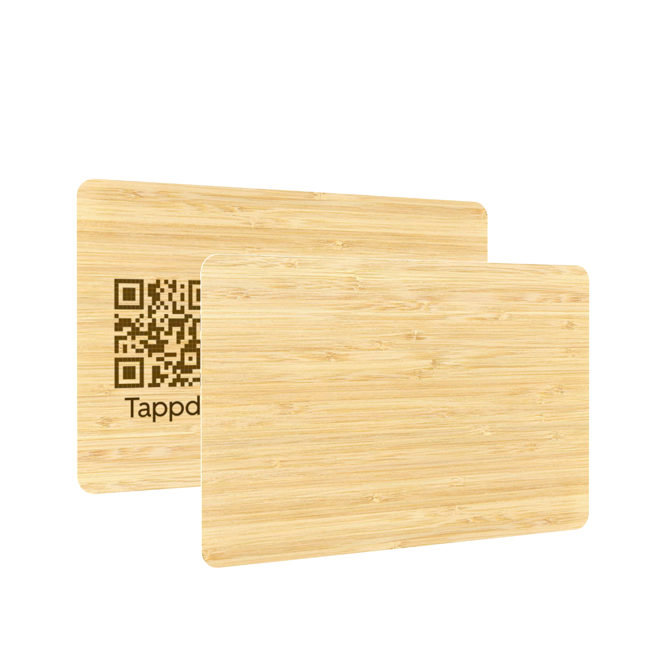 Plain Bamboo smart card