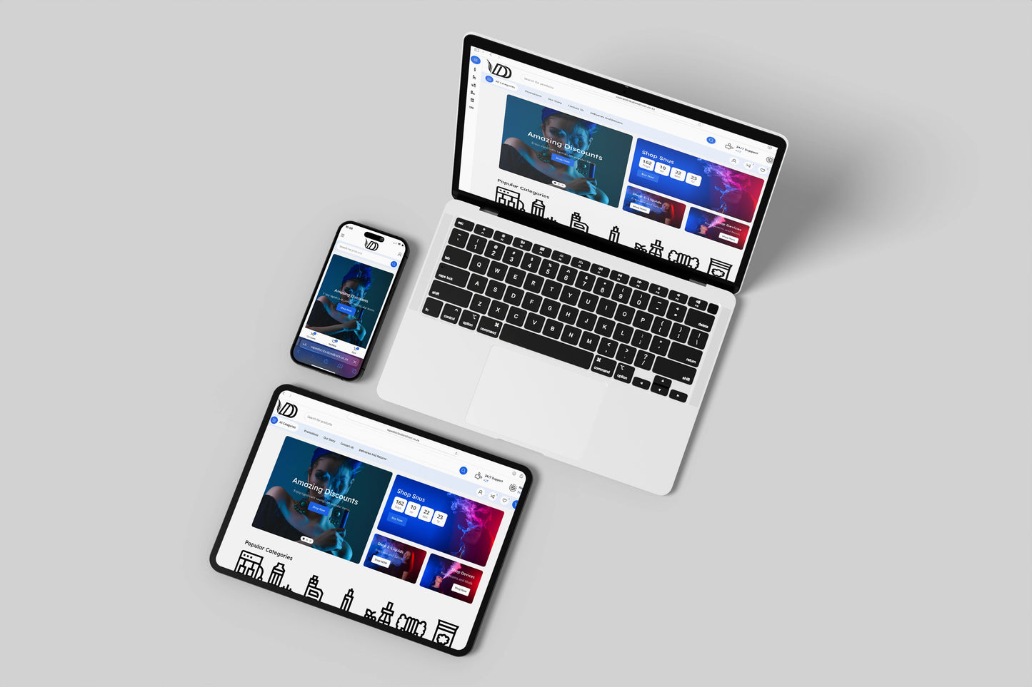 VumaTap One-Page Business Website