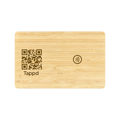 Plain Bamboo smart card