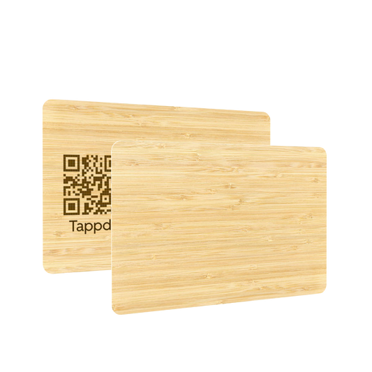 Plain Bamboo smart card